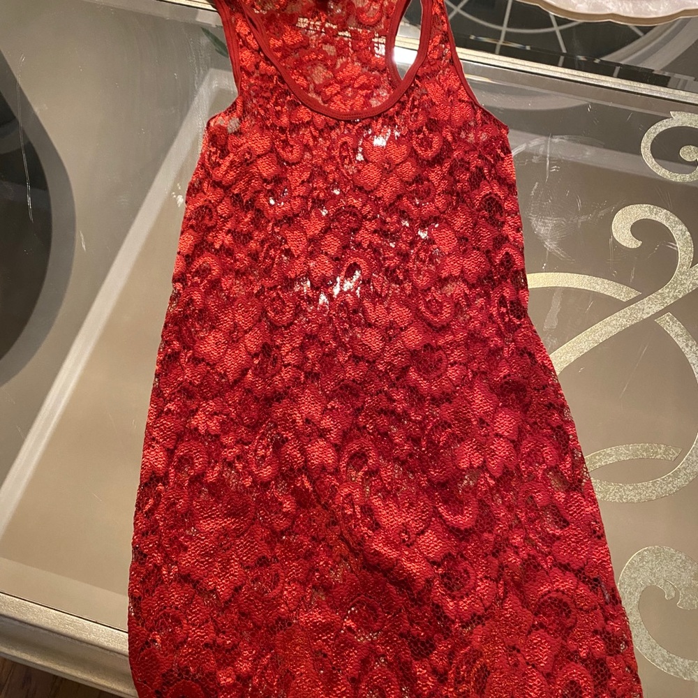 BKE layering lace cami